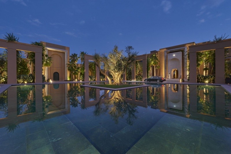 Bassins d'eau Mandarin Oriental Marrakech Bassins d'eau Mandarin Oriental Marrakech