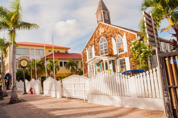 Costa Croisière : Arrivée à Saint Martin 17 La petite église de Saint Marteen - saint marteen - costa croisières