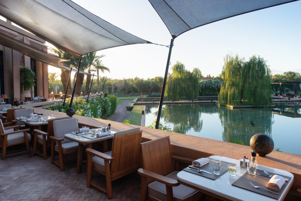 Terrasse au Mandarin Oriental Terrasse au Mandarin Oriental
