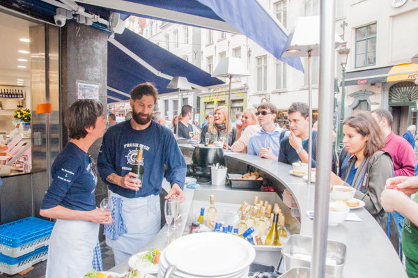 48h à Bruxelles 17 48h à Bruxelles - Champagne et huitre