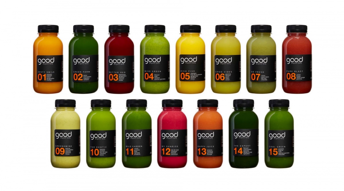 En cure détox avec Good Organic Only 3 L'ensemble des bouteilles - Good Organic Only