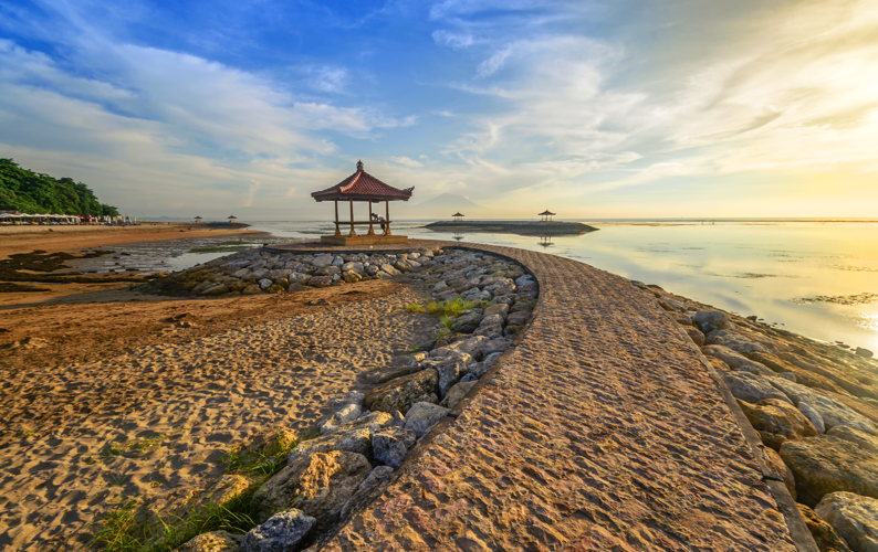 Plage sublime à Samur à Bali