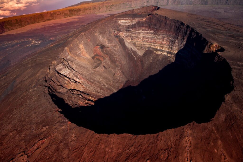 cratère Piton de la Fournaise