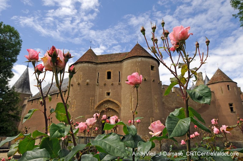 Jardins de roses… 3 Château Ainay Vieil - jardin de roses