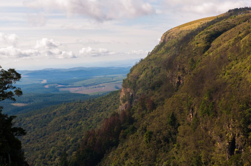 A une heure de route de la maison d'hôtes, nous découvrons blyde river Canyon, un panorama somptueux