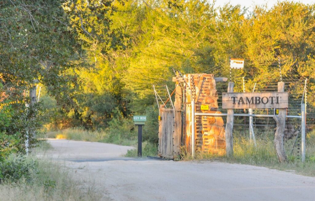 Notre première halte pour dormir à Tamboti