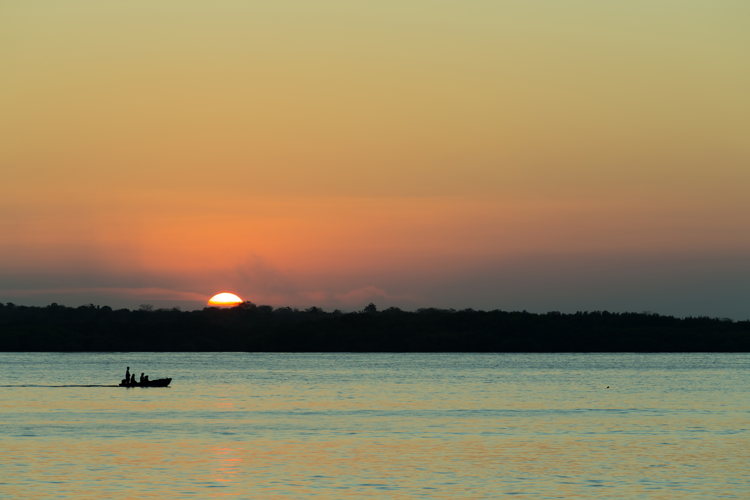Faire une plongée à Lembogan à Bali - coucher de soleil