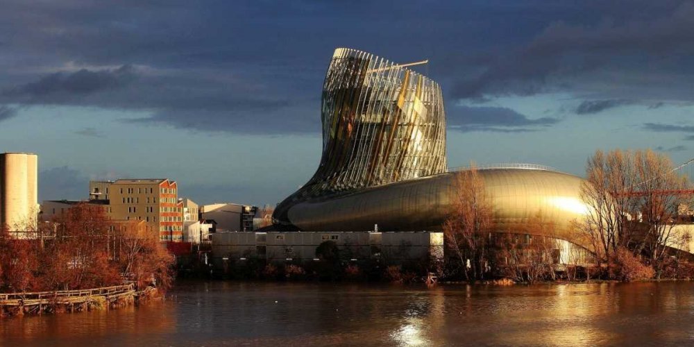 La Cité du Vin de Bordeaux 2 Vue - cité du vin - Bordeaux