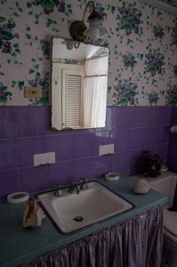 Salle de bain - maison coloniale - Nassau - Bahamas