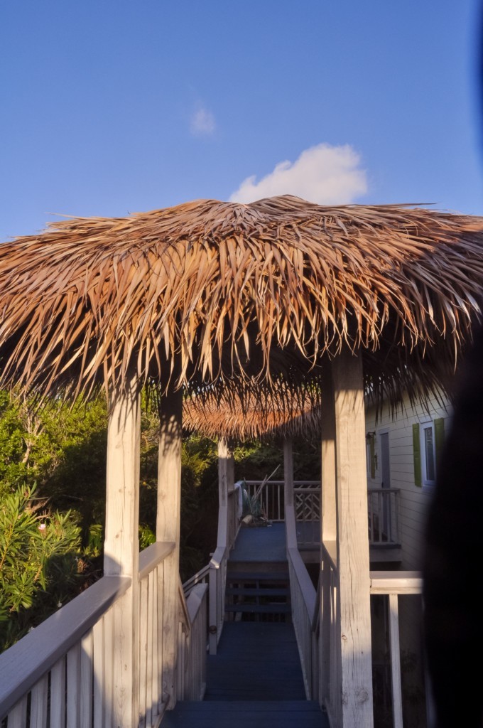 Pour accéder à l'appartement du Pinapple fieldls