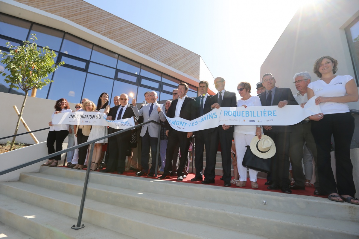Inauguration- centre thermal -vallée de la Vésubie
