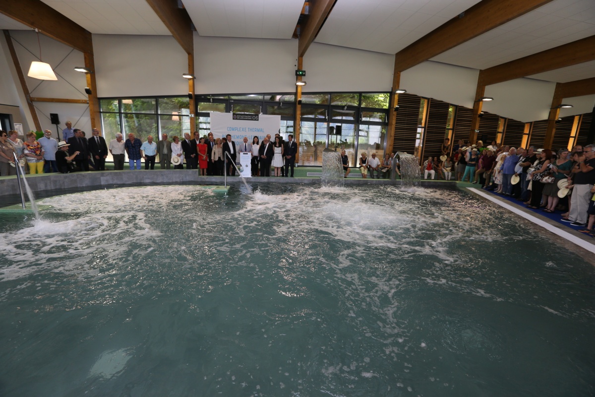 Inauguration - centre thermal-vallée de la Vésubie