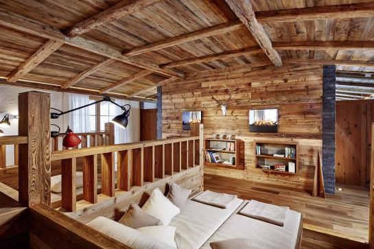 Voyage dans la vallée de Stubai en Autriche 2 Déco en bois -Jagdhof Spa - Hôtel - Autriche