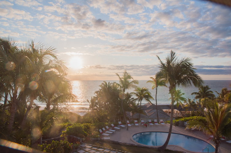 Coucher de soleil - Coral Sands Hotel - Bahamas