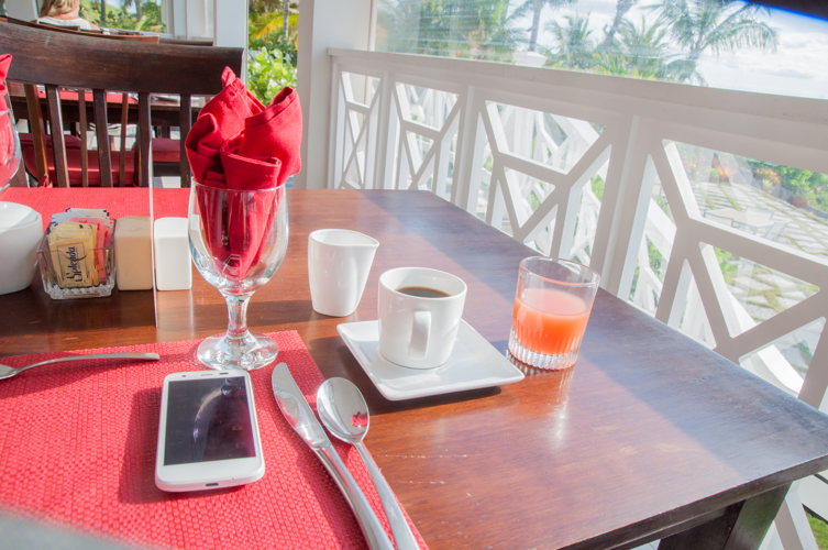 Petit déjeuner - Coral Sands Hotel - Bahamas