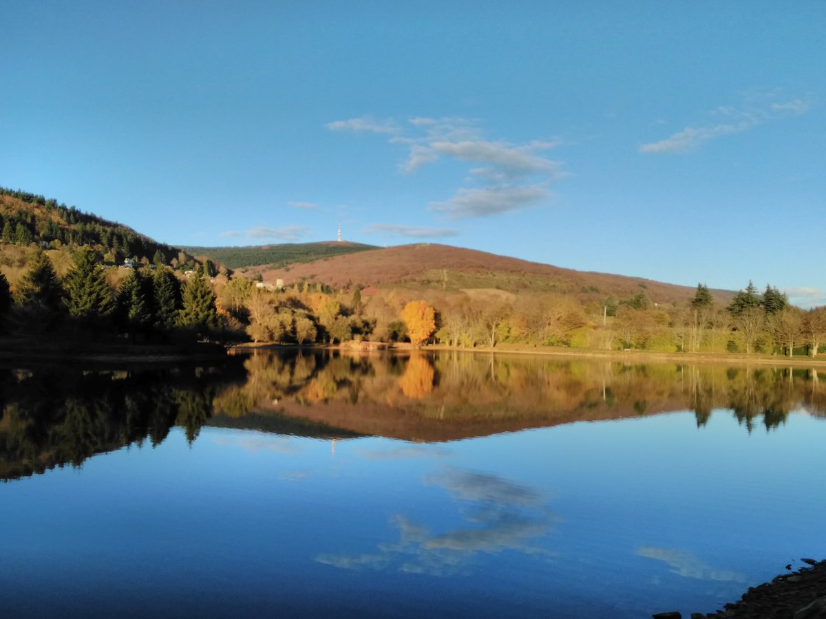 Un lac au cœur de la Montagne Noire.