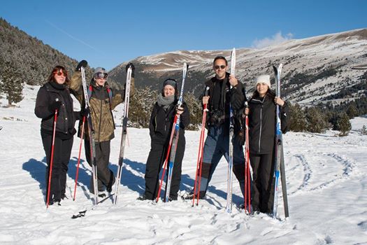 tenter de sinitier au ski