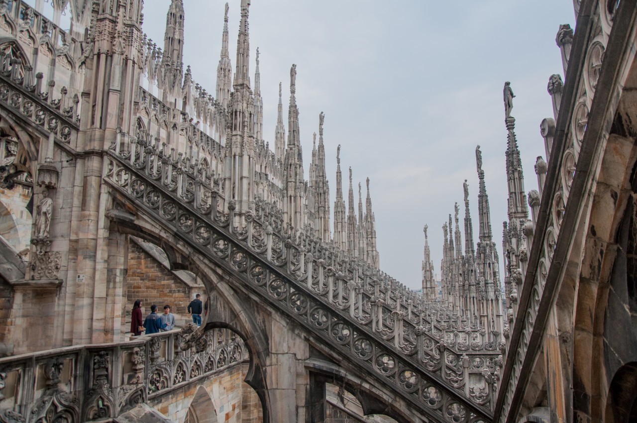 48h à Milan sur les toits du Duomo