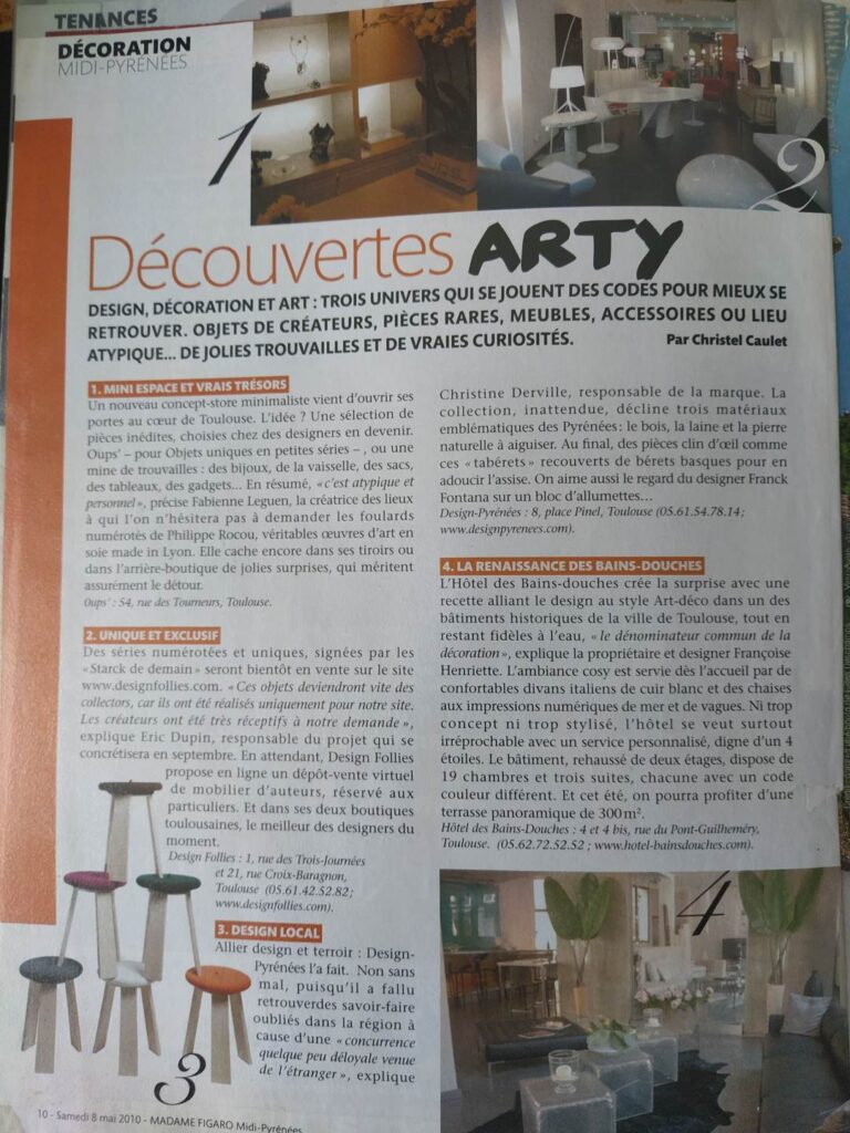 decouvertes arty
