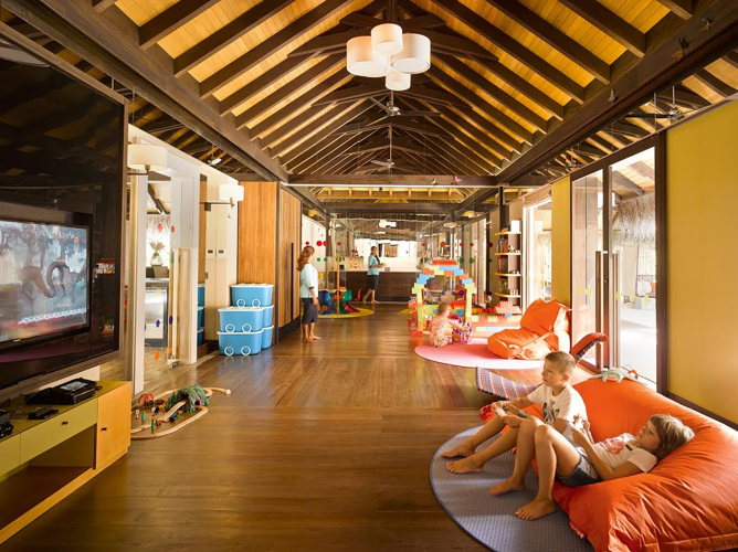 Enfants au kids club du Velaa Private Is
