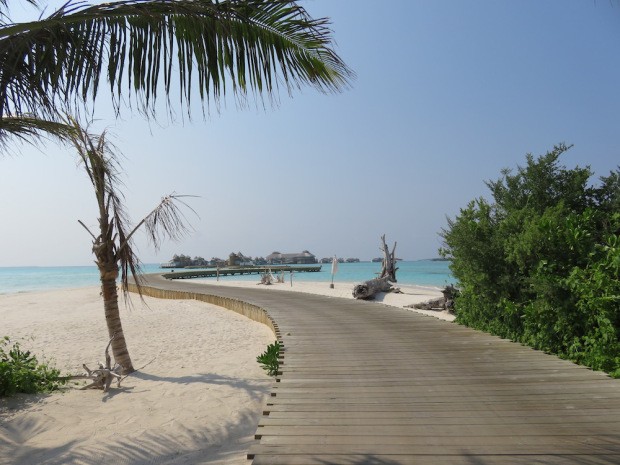 Dans le Soneva Jani aux Maldives