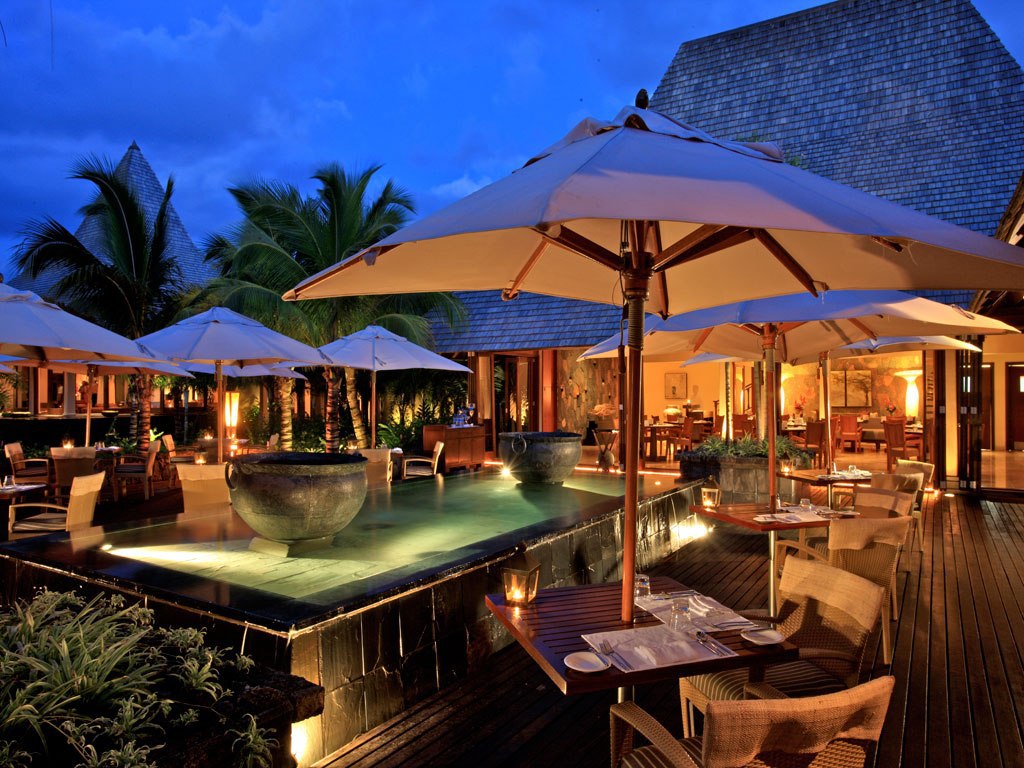 restaurant Shanti hôtel Maurice