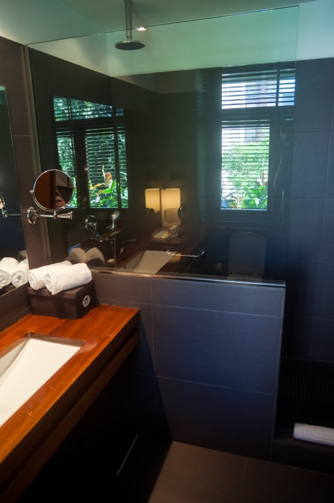 La salle de bain de la suite n°22 de l'hôtel Primero Primera La salle de bain de la suite n°22 de l'hôtel Primero Primera