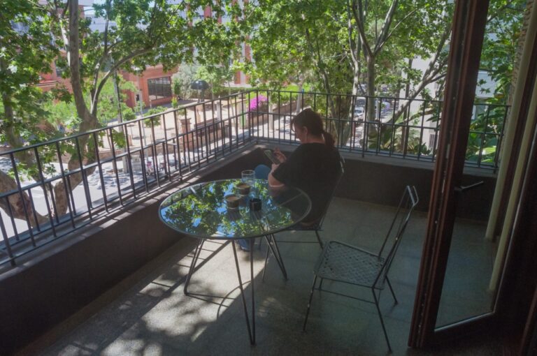 Sur la terrasse de la suite 22 de l'hôtel Primero Primera Sur la terrasse de la suite 22 de l'hôtel Primero Primera