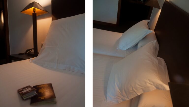 Tête de lit à l'hôtel Primero Primera Tête de lit à l'hôtel Primero Primera
