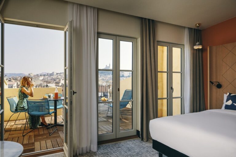 La chambre privilège avec terrasse à Marseille