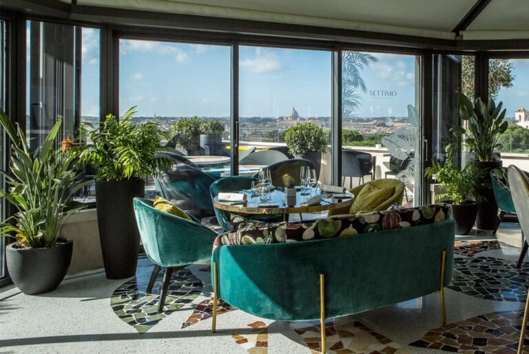 Le restaurant du Sofitel à Rome