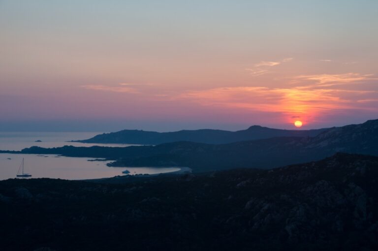 Coucher de soleil à Ajaccio Coucher de soleil à Ajaccio