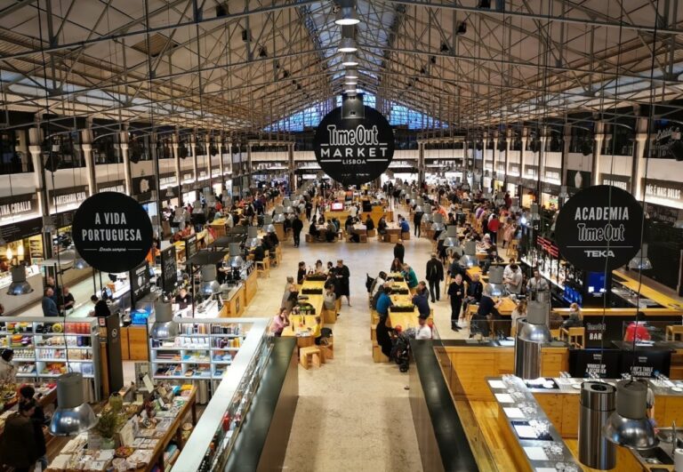 Le food market de Lisbonne