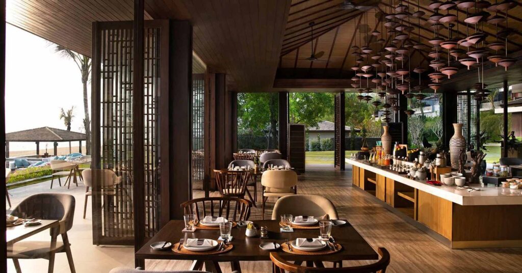 Restaurant de l'Anantara Vietnam Restaurant de l'Anantara Vietnam