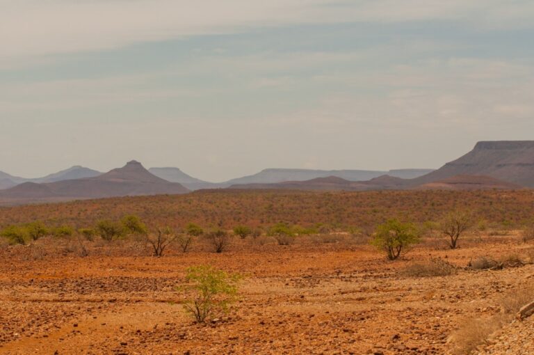 paysage désertique lors d'un itinéraire Namibie 15 jours