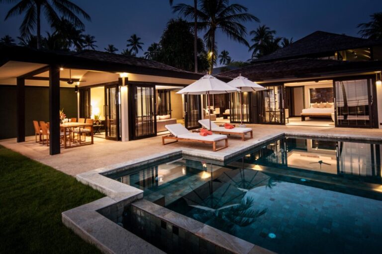 Une des villas disponibles à la location