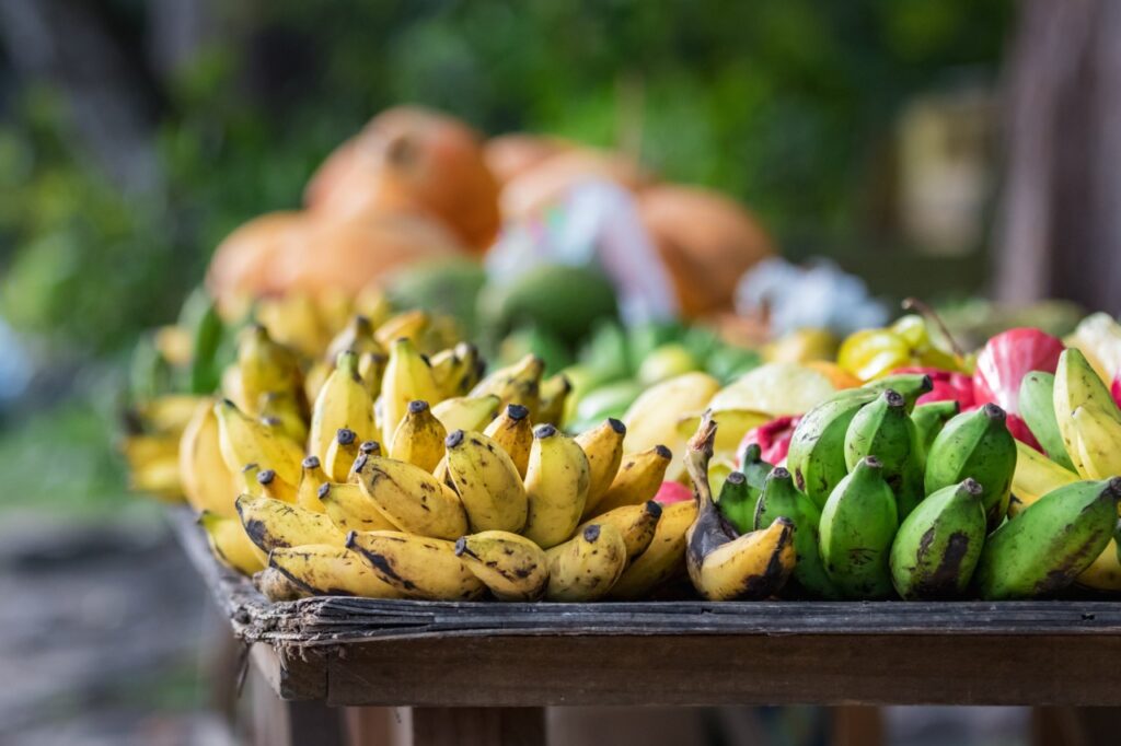 Bananes aux Seychelles Bananes aux Seychelles