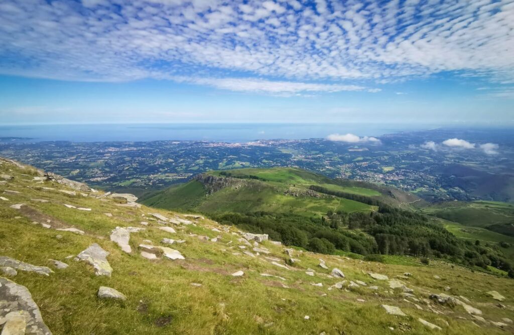 St Jean de Luz, vue de la Rhune St Jean de Luz, vue de la Rhune