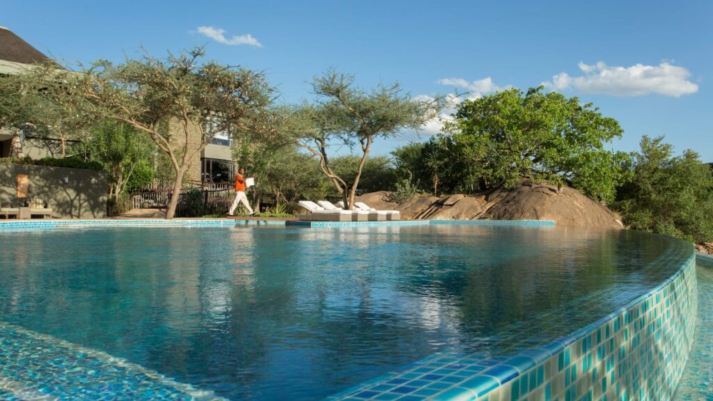 Piscine hôtel Tanzanie