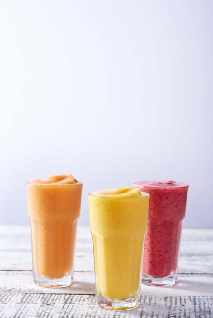 Smoothies frais au buffet petit déjeuner Atlantis Dubai