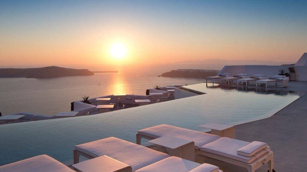Piscine hôtel Grace Grèce
