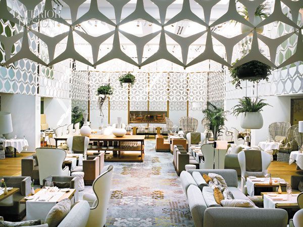 lobby Mandarin Oriental Barcelone — design Patricia Urquiola