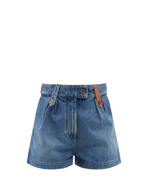 Short en jean Loewe