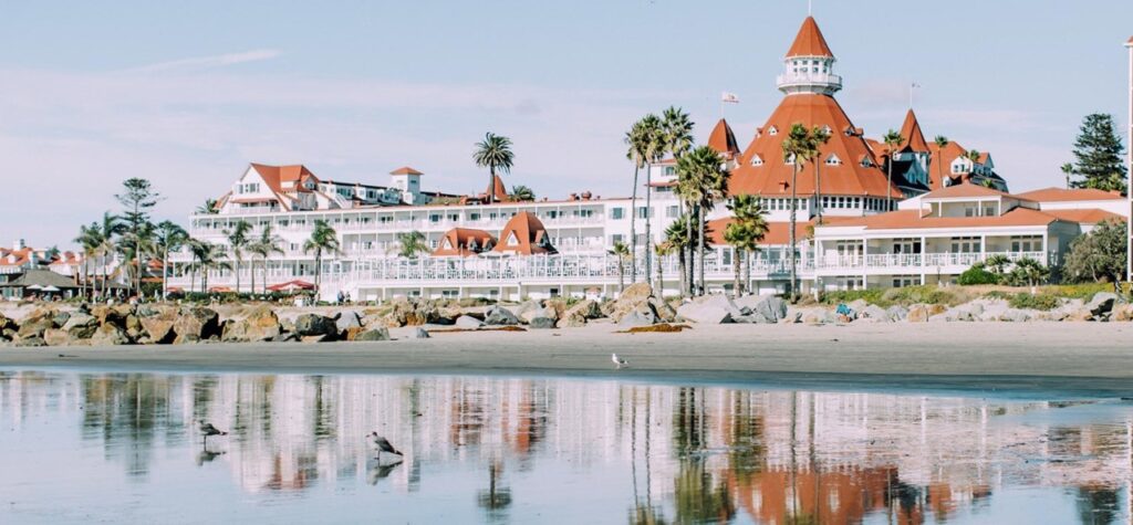 HOTEL DEL CORONADO Hotel Del Coronado San Diego, hôtel hanté de luxe en Californie - Droits photos réservés
