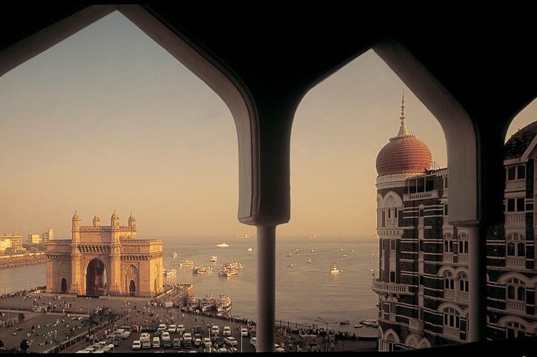 PALAIS TAJ MAHAL, MUMBAI, INDE Taj Mahal Palace Mumbai, palace indien hanté depuis 1903 - Droits photos réservés