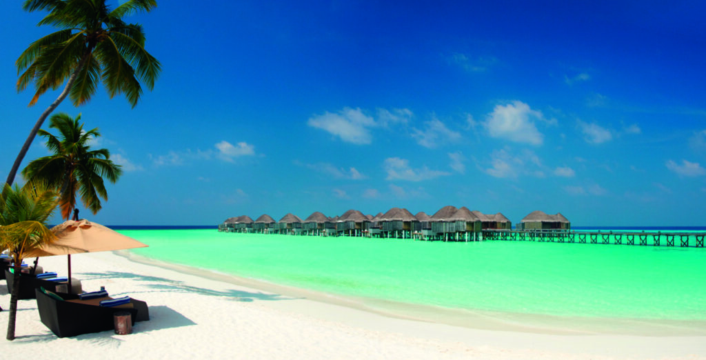 Plage de sable blanc