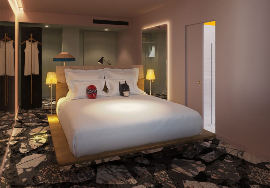 La chambre du Mama Roma