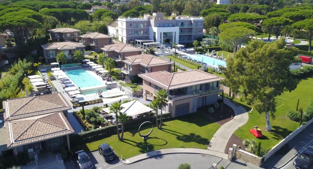 L'hôtel Kube à Saint Tropez