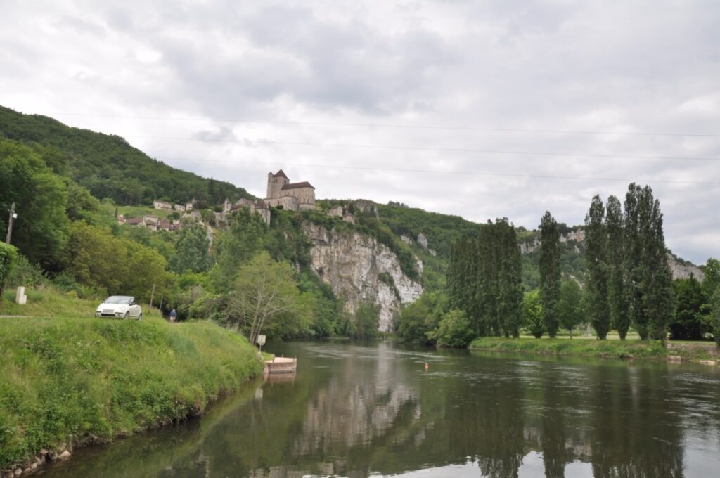Vue sur Saint-Cirq-Lapopie