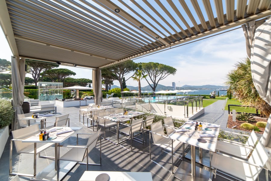 La terrasse du restaurant